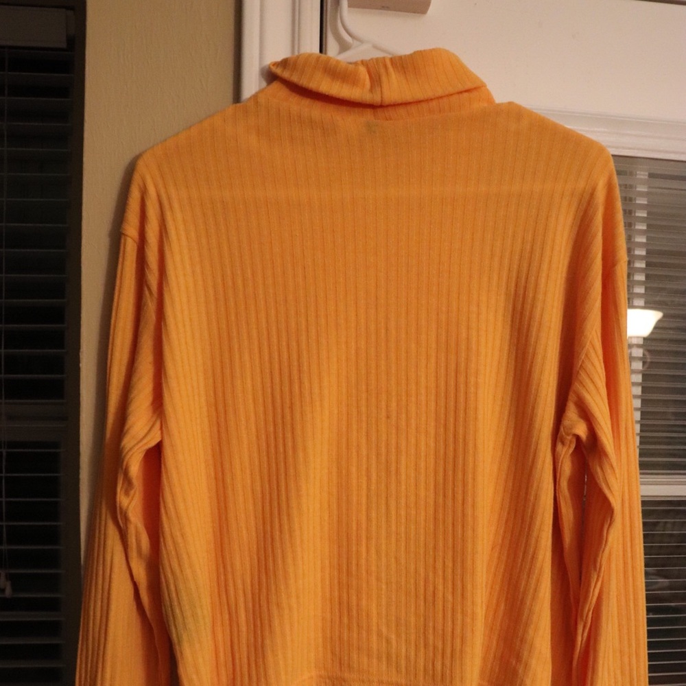 H&M Yellow Turtle Neck Sweater